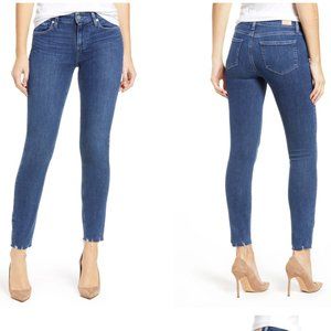 PAIGE Verdugo Raw Hem Ankle Skinny Jeans